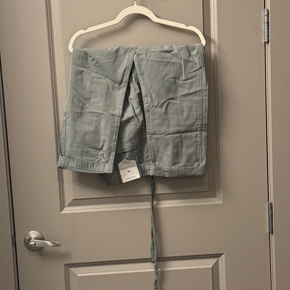 Citizens of Humanity Pony Cotton and Flax Drawstring Pants, Nova Green - Picture 11 of 11